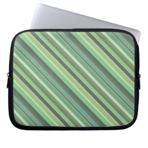 Oliv grönt diagonalt rand laptop fodral