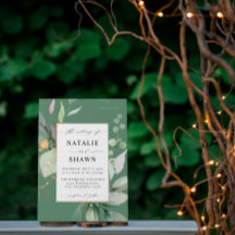 Oliv grönt för Eucalyptus Glow Guld Greenery Bröll