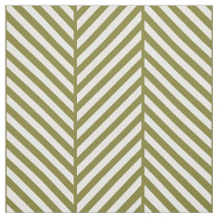Oliv grönt Herringbone Large Tyg