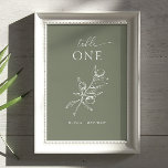 Oliv grönt italienska Bröllop - Medelhavet Bordsnummer<br><div class="desc">Lägg till en förfinad beröring till mottagningen med det här oliv grönt bordsnumret för elegant. Det är en känslig botanisk illustration som inspirerats av Medelhavsgrejen, det är perfekten för det italienska temade bröllop, vinodlingar eller rustiskt firande utomhus. Dessa minimalistkort är designade för att samordna med fullt Olive Bröllop Suite och...</div>