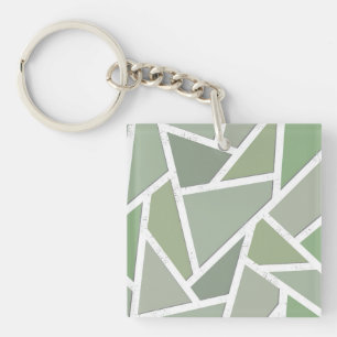 Oliv grönt mosaik mönster