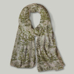 oliv grönt toile de jouy för vintage av elegant sjal<br><div class="desc">oliv grönt toile de jouy Scarf, vintage. Förbättra din vardag med den tidlösa elegansen av toile de jouy-vintagens design, inspirerad av mönstren av shock rosa i fransk. Dessa sofistikerade Toile-avtryck är för närvarande en ständig vrede, vackra utformningar som ger naturskönhet och charm. Denna modeskapelse förenar både traditionell och contemporary stil....</div>