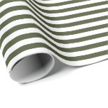 Oliv grönt| Vit Rand Papprare Presentpapper<br><div class="desc">Den här klassiska presenten i rand är en perfekt för dina behov. Slå ihop en födelsedagspresent, babyduschgåva, möhippa, bröllop-gåva eller gåva till andra speciella tillfällen. Det är också ett fantastiskt val att slå in papprare hantverk: papprare höljen, inslagning av papprare buntar, inslagningsströmmar eller inslagning av papprare knärör. Dekorera runt huset...</div>