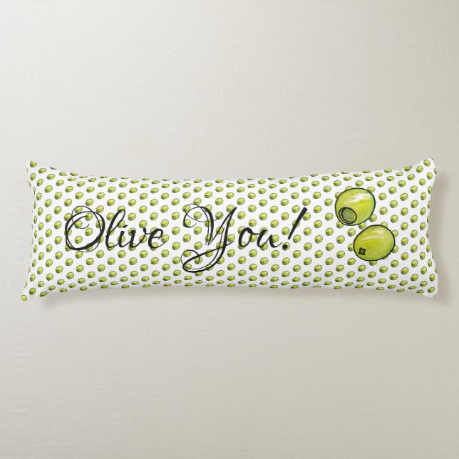 Oliv Kroppskudde (Framsidan)