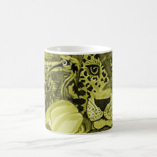 Oliv Leopardy Bush Kudde Kaffemugg