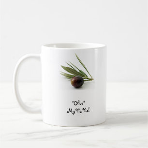 "Oliv" min Yia Yia! Kaffemugg