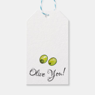 Oliv Presentetikett