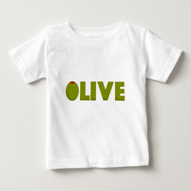 Oliv T Shirt (Framsida)