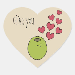 "Oliv vitsar du" klistermärken