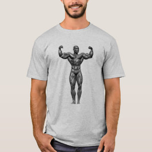Oliva Front Dubbla Biceps T Shirt