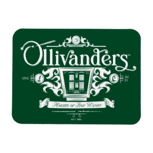 OLIVANDERS™ Tillverkare av fina trollstavar Magnet