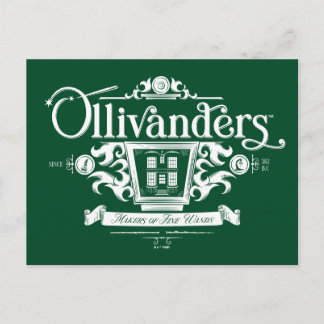 OLIVANDERS™ Tillverkare av fina trollstavar Vykort