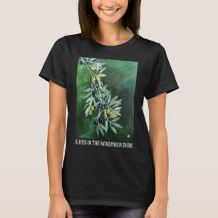 Olivar i novemberdunklet Målning av Alfred Fox T Shirt