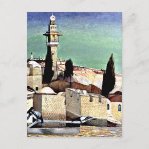 Olivberget i Jerusalem Vykort