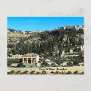 Olivberget, Jerusalem Helg Vykort