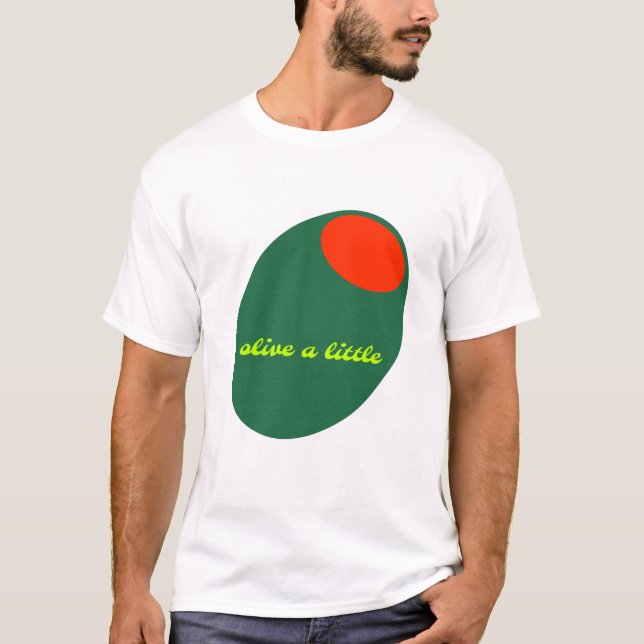 Olive a little T-shirt (Framsida)