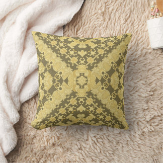 Olive Barock Kudde