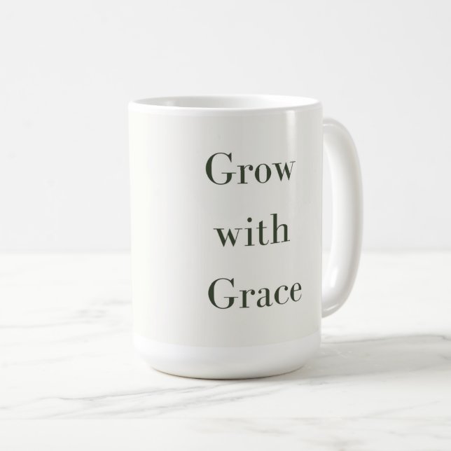 Olive Branch Botanical Kaffe Mugg (Framsida höger)