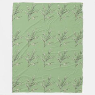 Olive Breeze Fleecefilt