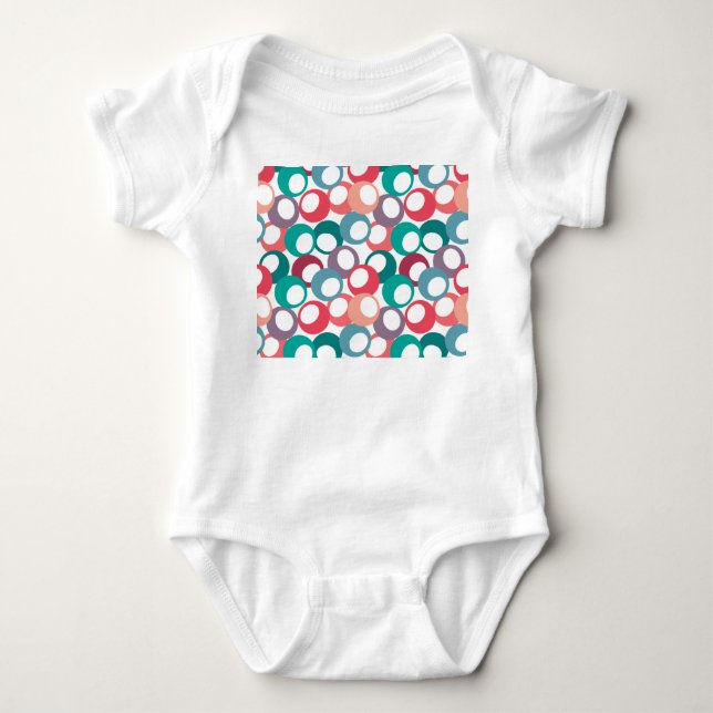 Olive Circles T Shirt (Framsida)