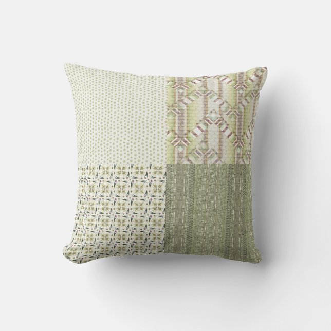 Olive Delft Pillow Kudde (Framsida)