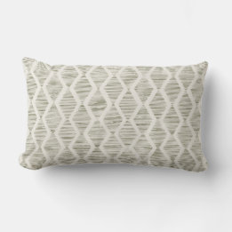 Olive Diamond Geometric Minimalist Throw Pillow Lumbarkudde