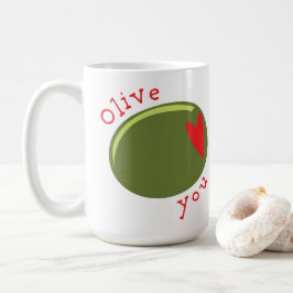Olive dig kaffemugg