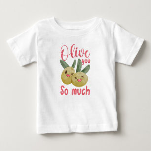 Olive dig så mycket roligt Food Pun T Shirt