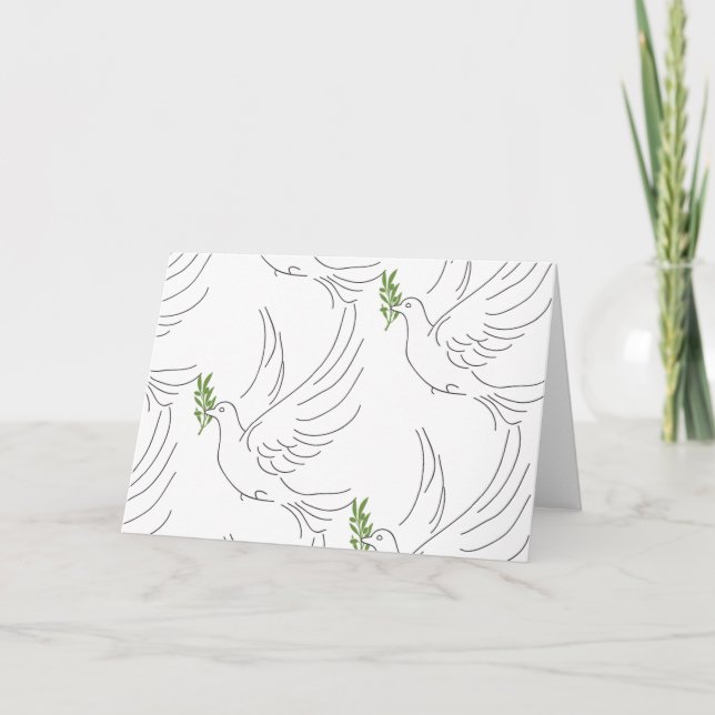Olive Dove Kort (Framsida)
