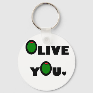 Olive du nyckelring