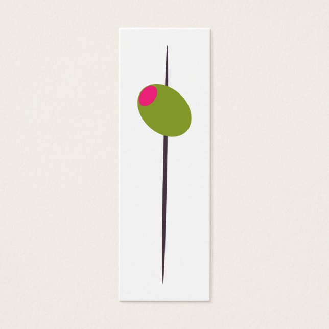 Olive för Martini Möhippa Litet Visitkort (Framsidan)