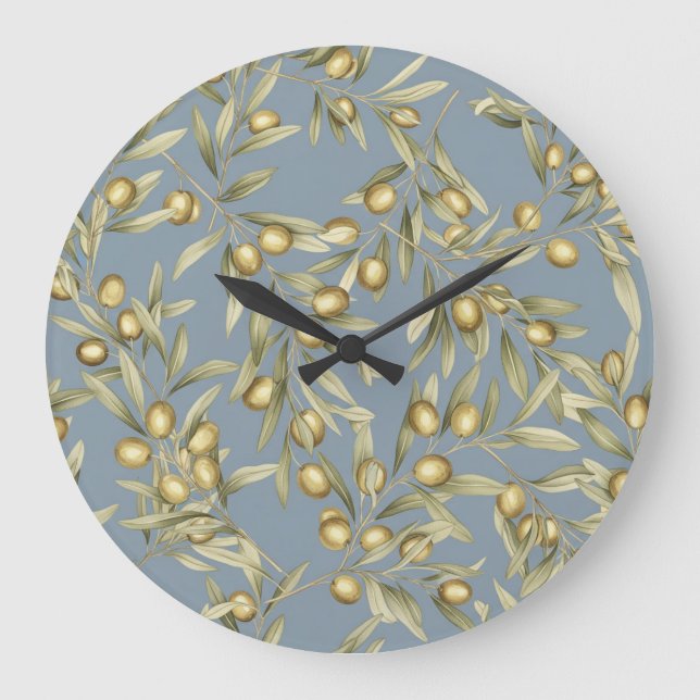 Olive Garden av Natasha Us Stor Klocka (Framsida)