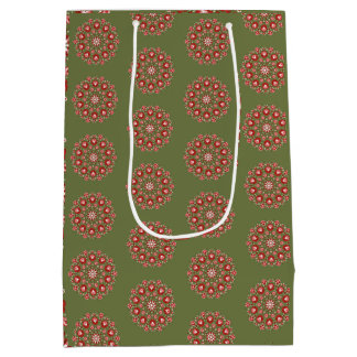 Olive green rosemaling 