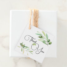 Olive gren Baby Shower Tack