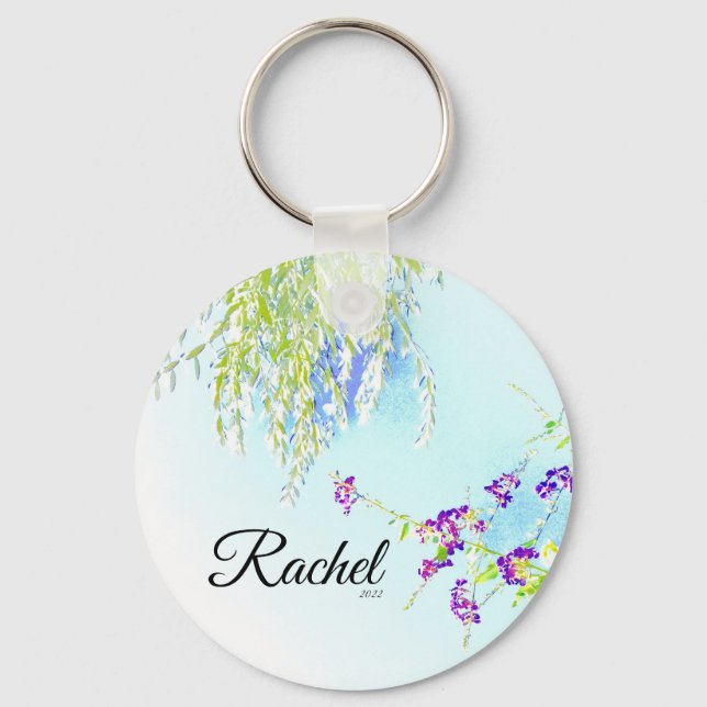 Olive gren clutch nyckelring (Framsida)