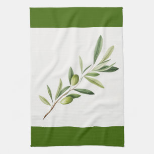 "Olive Gren" kökshanddumet Kökshandduk