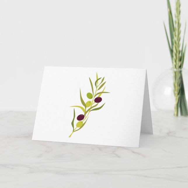 Olive Gren Kort (Framsida)