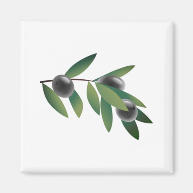 Olive Gren Magnet (Framsidan)
