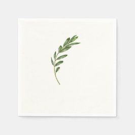 Olive Gren - Napkin Pappersservett