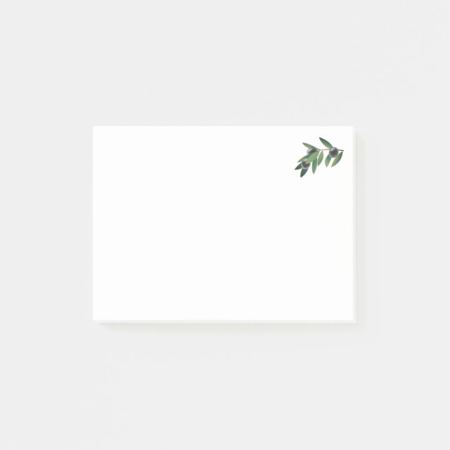 Olive Gren Post-it Block (Framsida)