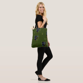 Olive Gren Tote Bag Tygkasse