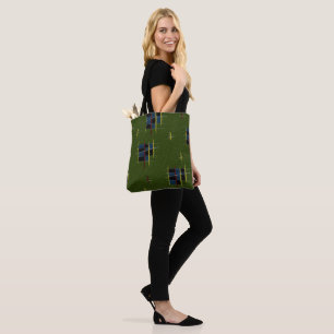 Olive Gren Tote Bag Tygkasse