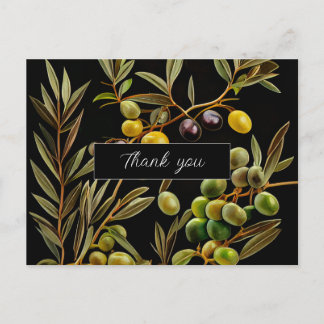 Olive Grenar of Gratitude: Tack Cards Vykort