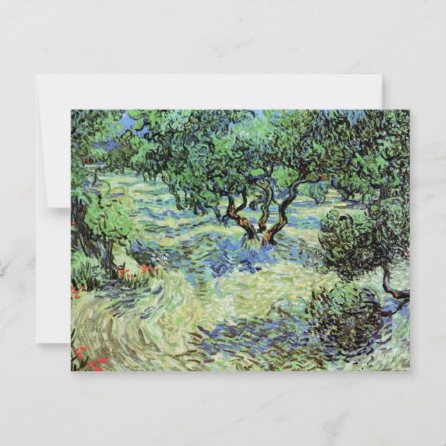 Olive Grove av Vincent van Gogh (Framsida)