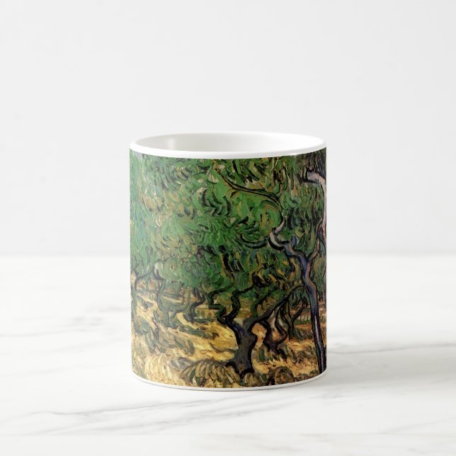 Olive Grove av Vincent van Gogh Kaffemugg (Center)