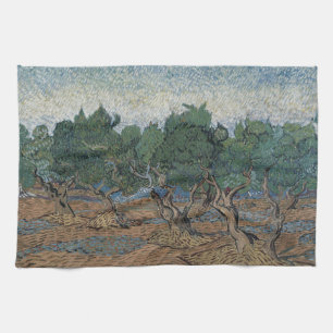 Olive Grove av Vincent Van Gogh Kökshandduk