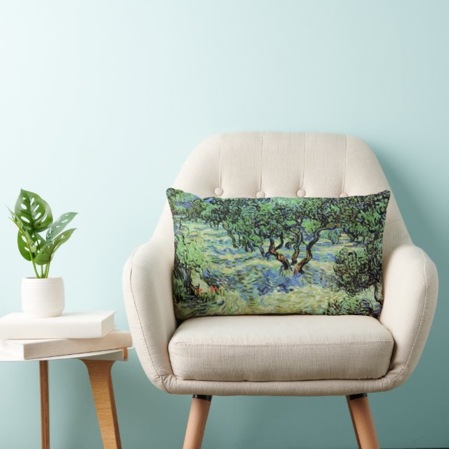 Olive Grove av Vincent van Gogh Lumbarkudde (Stol)