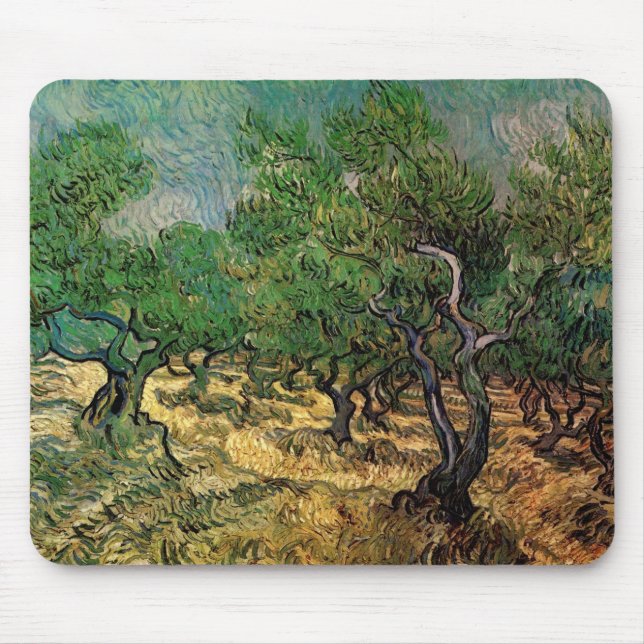 Olive Grove av Vincent van Gogh Musmatta (Framsidan)