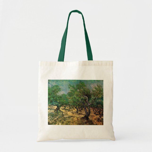 Olive Grove av Vincent van Gogh Tygkasse (Framsidan)