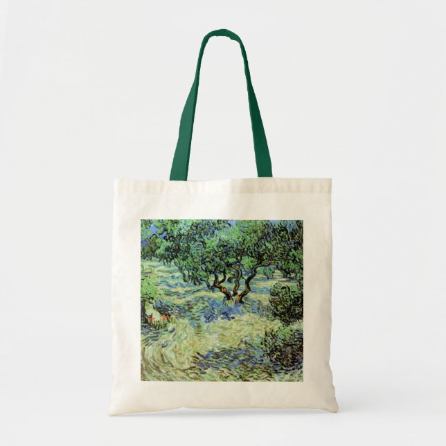 Olive Grove av Vincent van Gogh Tygkasse (Framsidan)